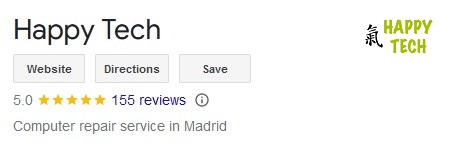 Happy Tech - Google Review